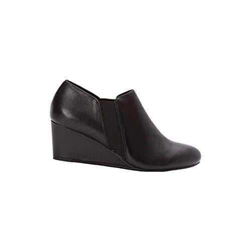 Vionic Elevated Stanton - Women's Wedge Boot - Black