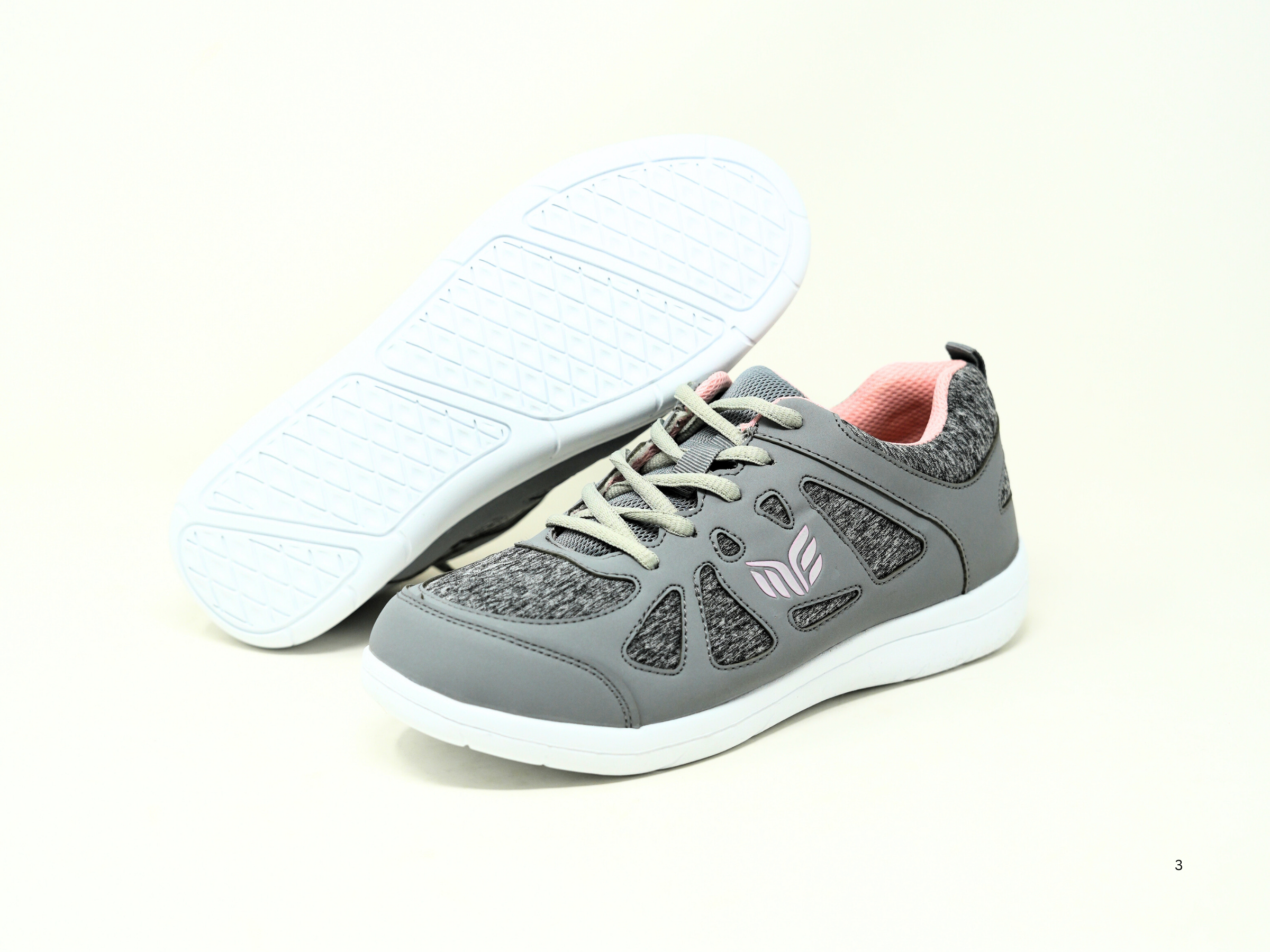 Mt. Emey 9321 Gray - Lady's Added-Depth Extreme-Light   Walking Shoes - Gray manufacturer photo 4