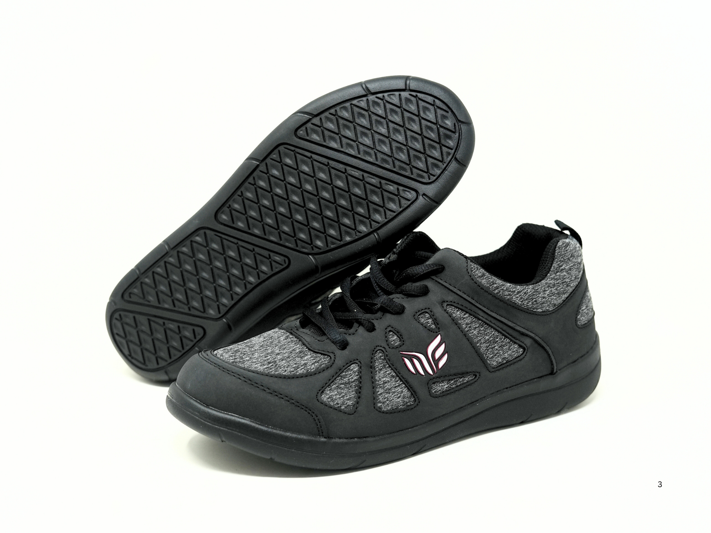 Mt. Emey 9321 Black - Lady's Added-Depth Extreme-Light   Walking Shoes - Black manufacturer photo 4