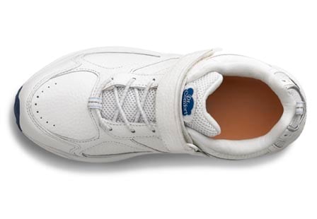 Dr. Comfort Spirit Women's Athletic Shoe - White - top