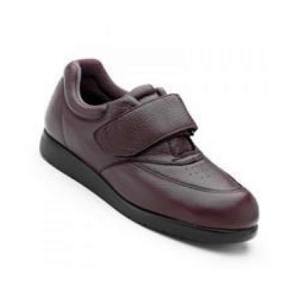 Drew Navigator II - Brown Mens Strap Diabetic Shoes - 44837