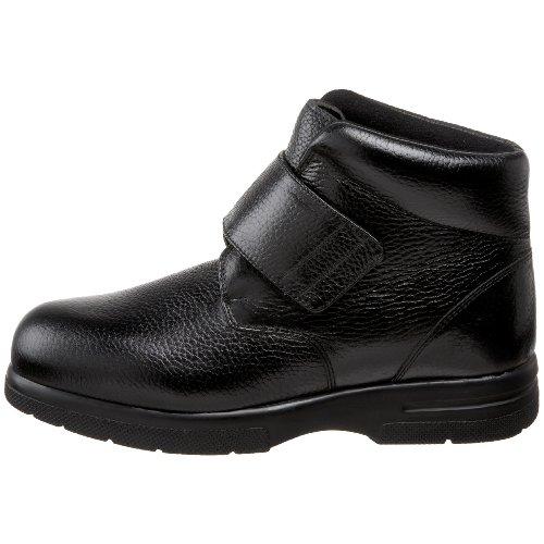 Drew Big Easy - Black Mens Hi-top Strap Shoe - 44859 - 
