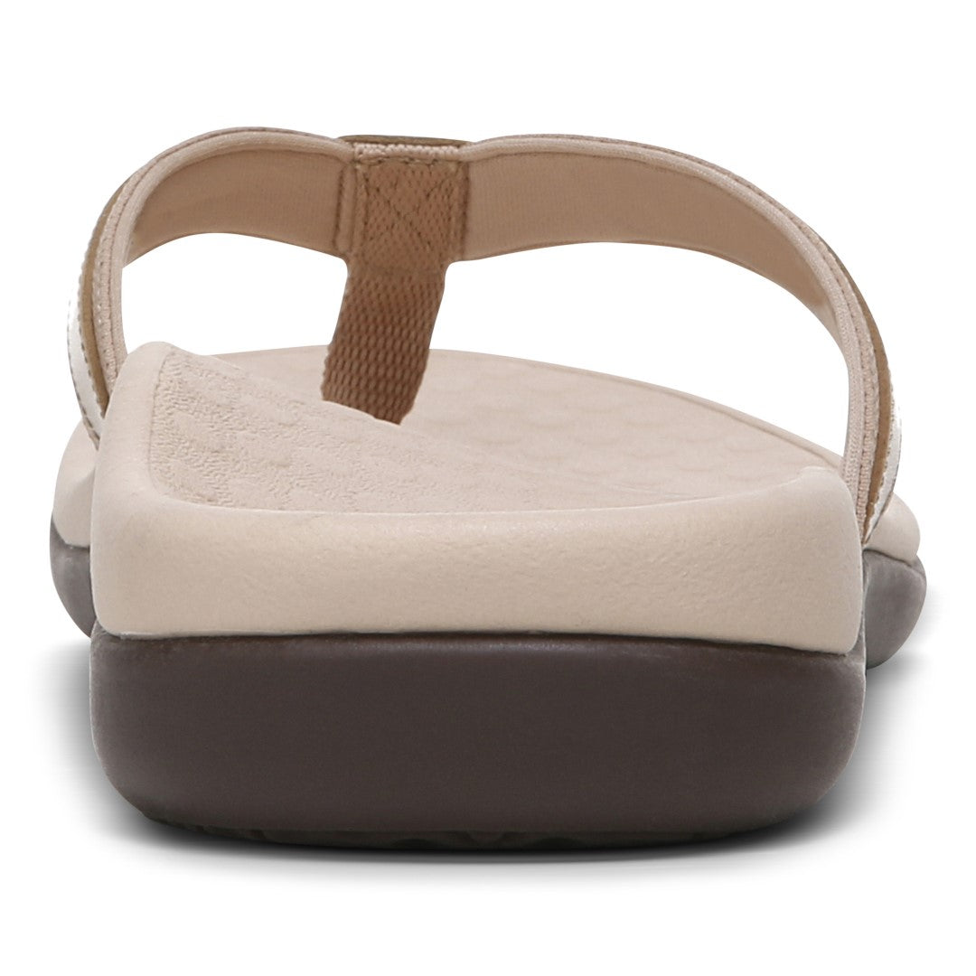 Vionic Tide II - Women's Leather Orthotic Sandals - Orthaheel - 44TIDEII Macroon VIK med