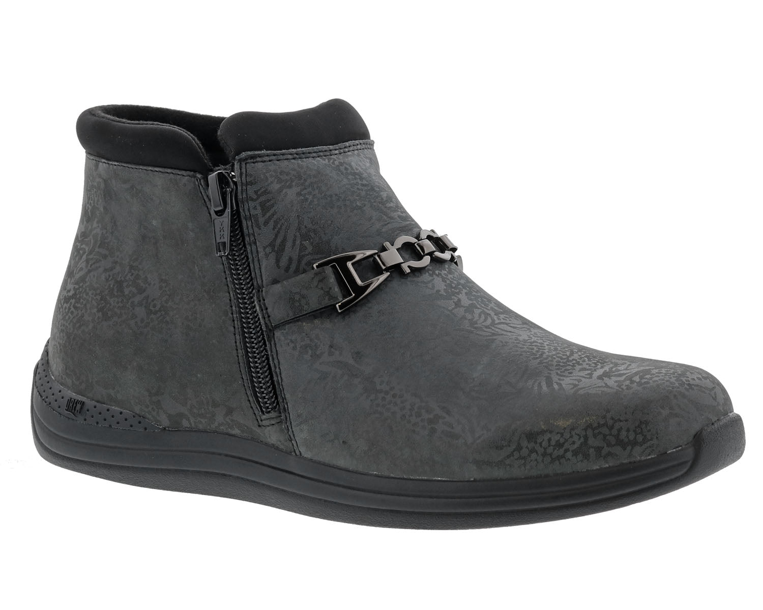 Drew Blossom Women's Therapeutic Boots - Be3f Black Foil