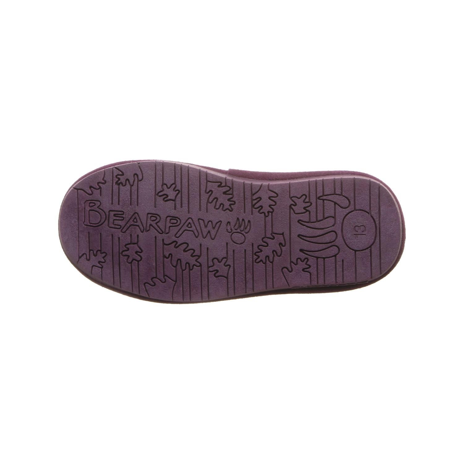 Bearpaw Emma Youth - Short Sheepskin Boots - 608Y - 608Y Emma Youth Plum 664 4