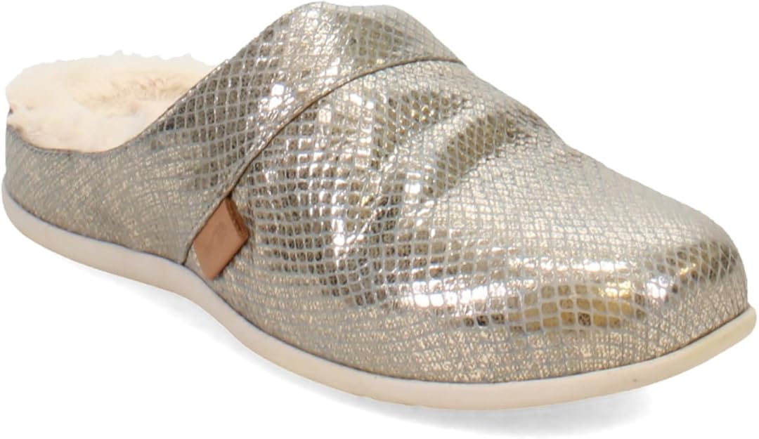Strive Vienna Women's Supportive Slippers -  Silver Snake