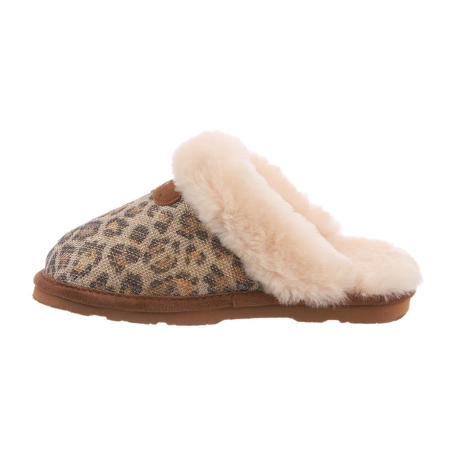Bearpaw Loki II 2 - Women's Sheepskin Slippers - Gold