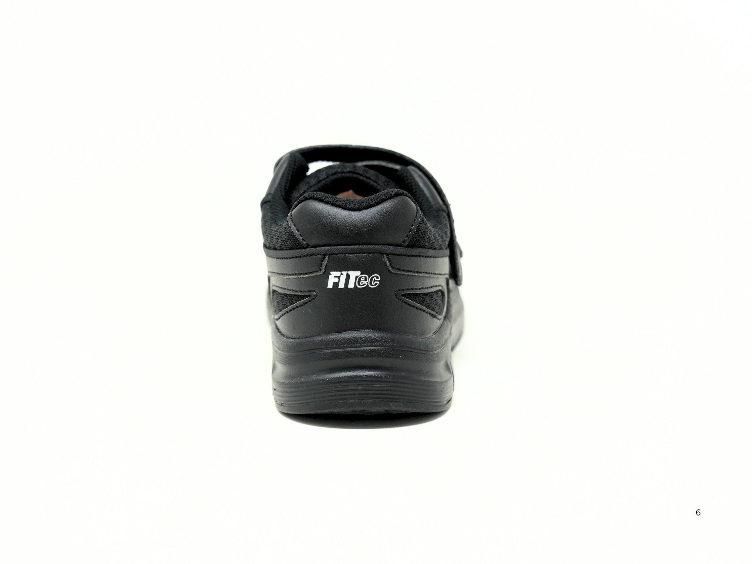 FITec 9331 - Lady's Added-Depth Light Mesh Walking Shoe - Black