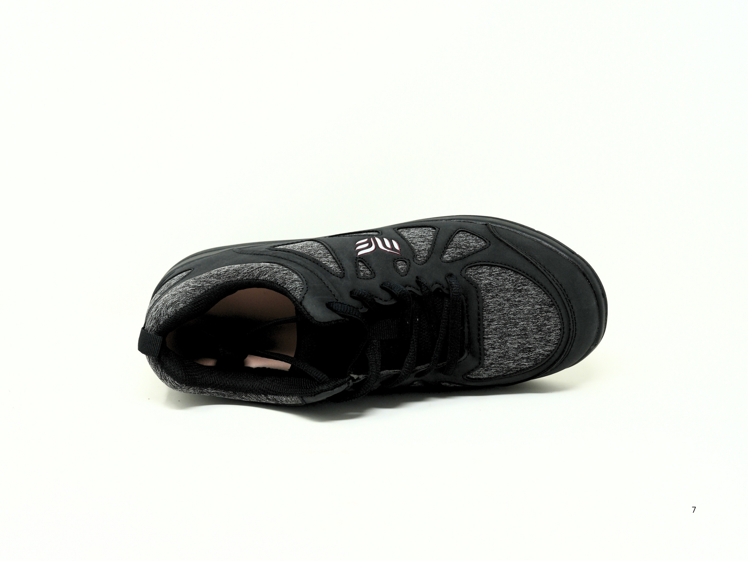 Mt. Emey 9321 Black - Lady's Added-Depth Extreme-Light   Walking Shoes - Black manufacturer photo 3