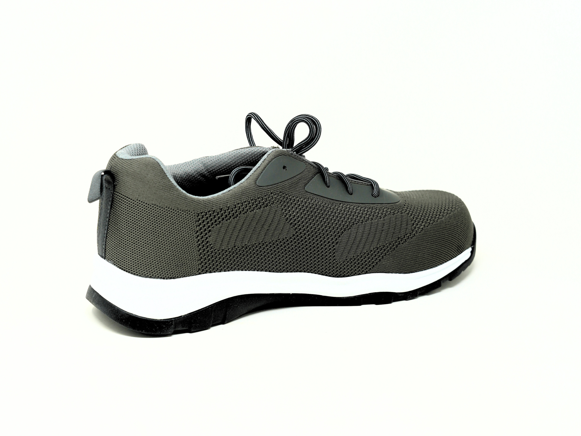 FITec 9735-5L - Men's Laces Walking Shoes with Slip Resistant Soles - Gray
