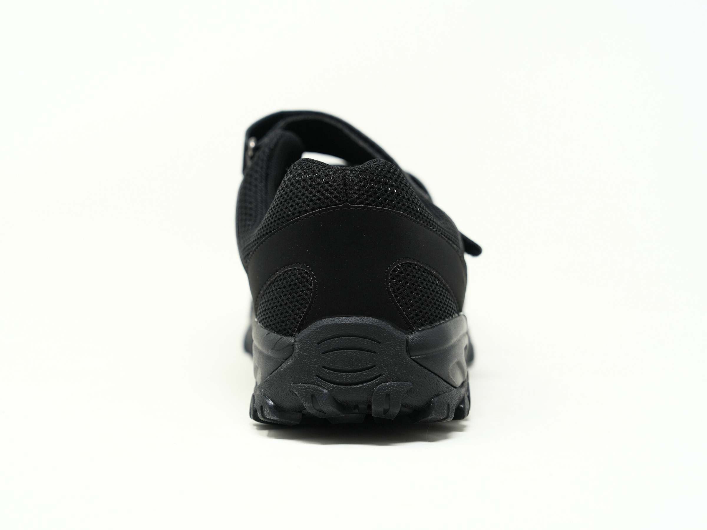 Mt. Emey 9704-V Black - Men Athletic Mesh Hook and Loop Walking Shoes - Black manufacturer photo 8