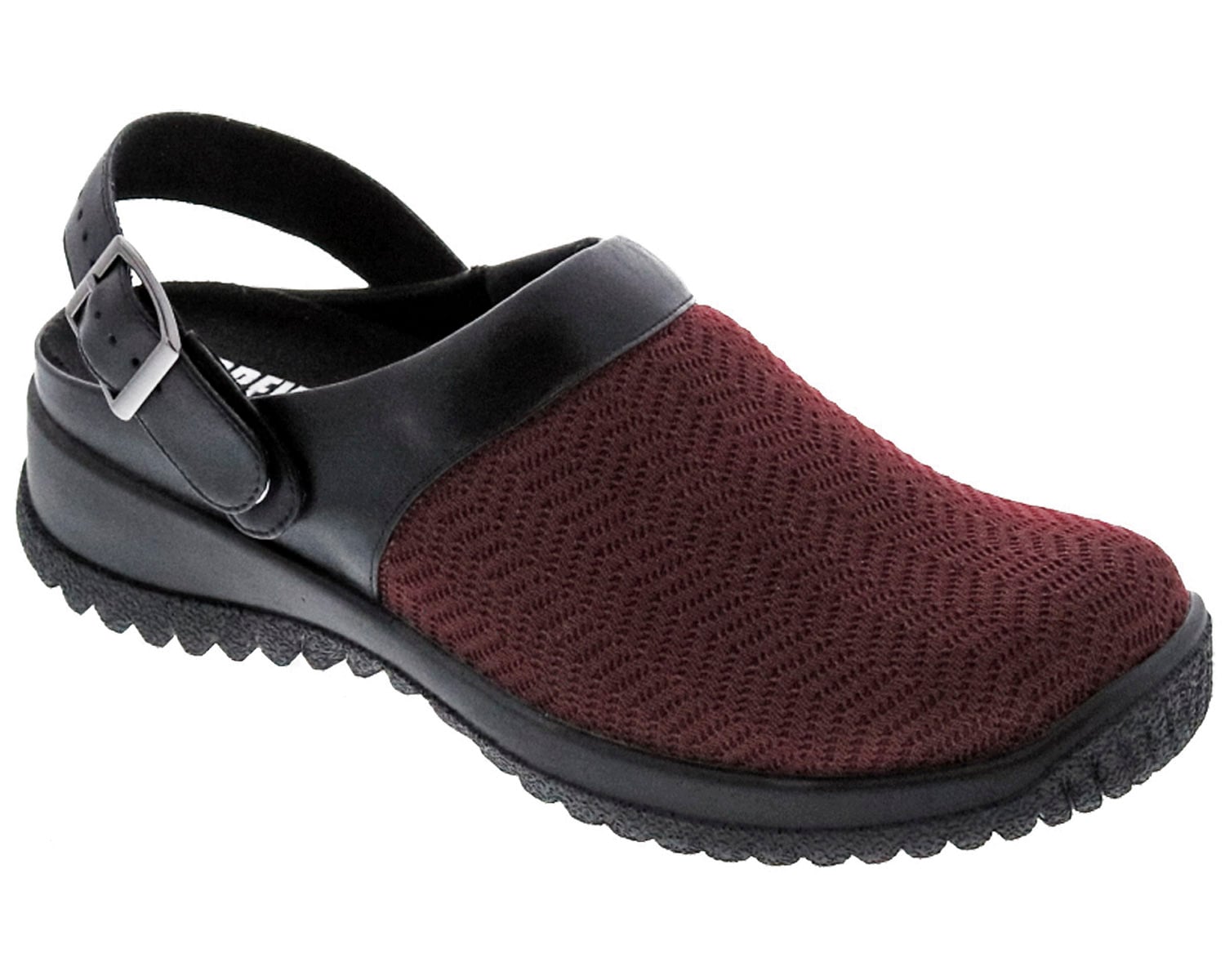 Drew Savannah - Women's Swivel Strap - Comfort Strap Clog - Ab7c Burgundy