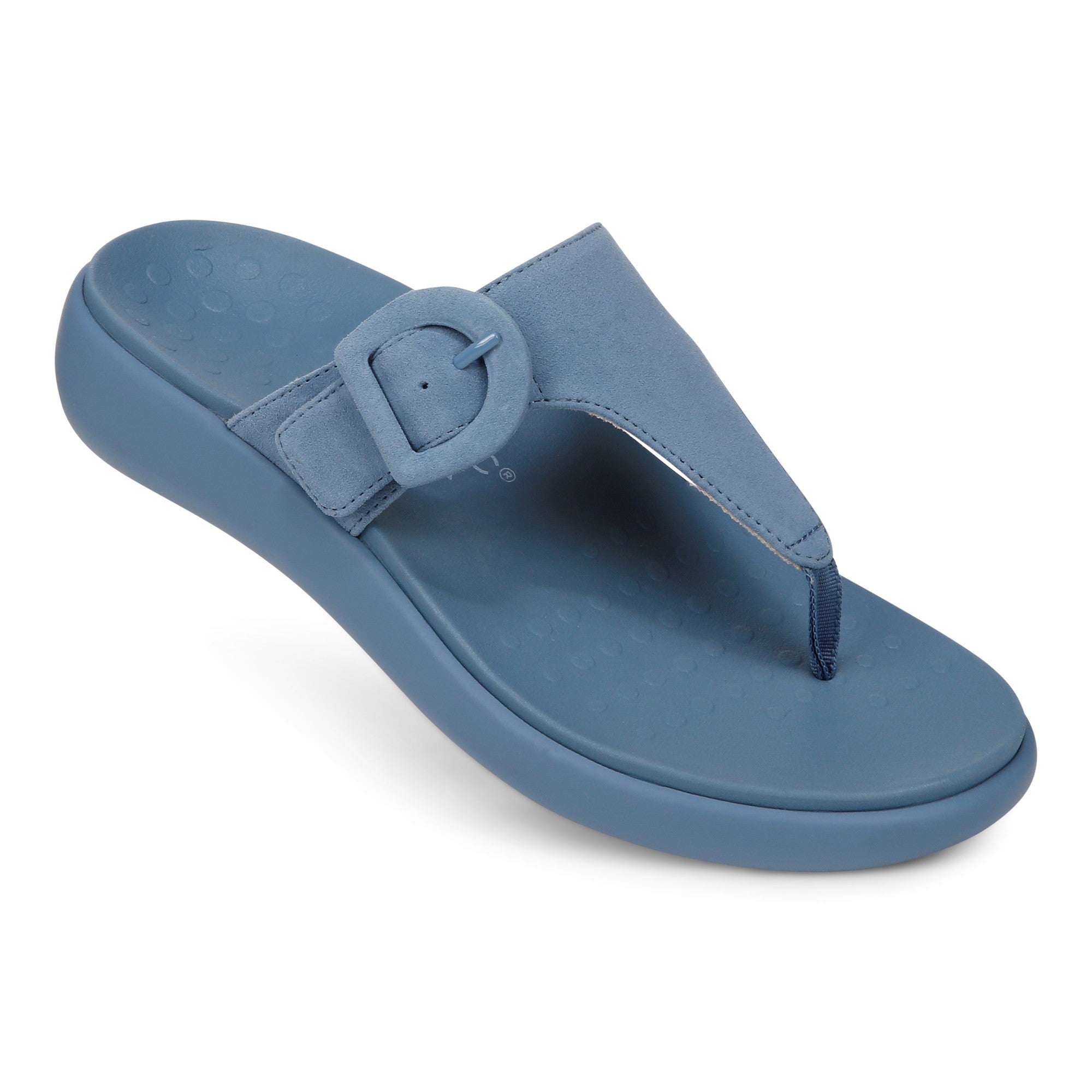 Vionic Activate RX Women's Toe Post Casual Soft Sandal - Captains Blue - ACTIVATE RX-I8702L1400-CAPTAINS BLUE-13fl-med