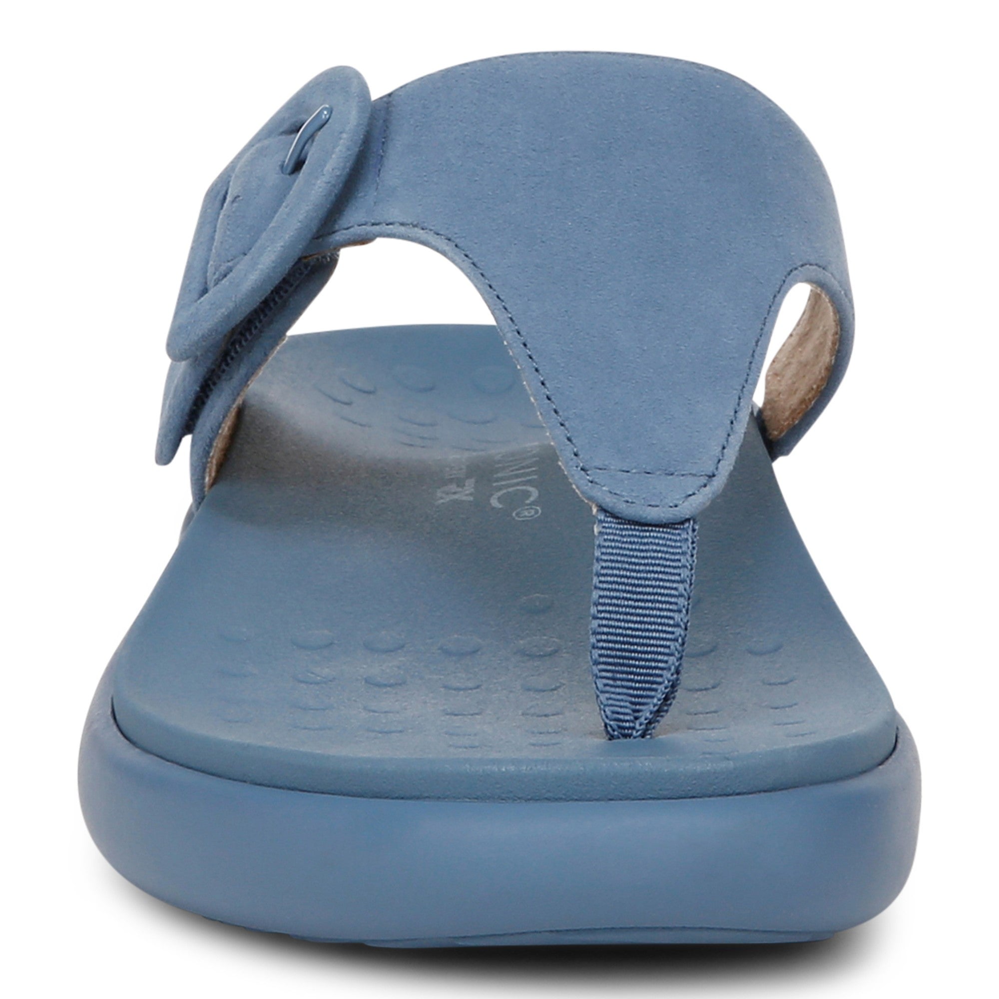 Vionic Activate RX Women's Toe Post Casual Soft Sandal - Captains Blue - Front