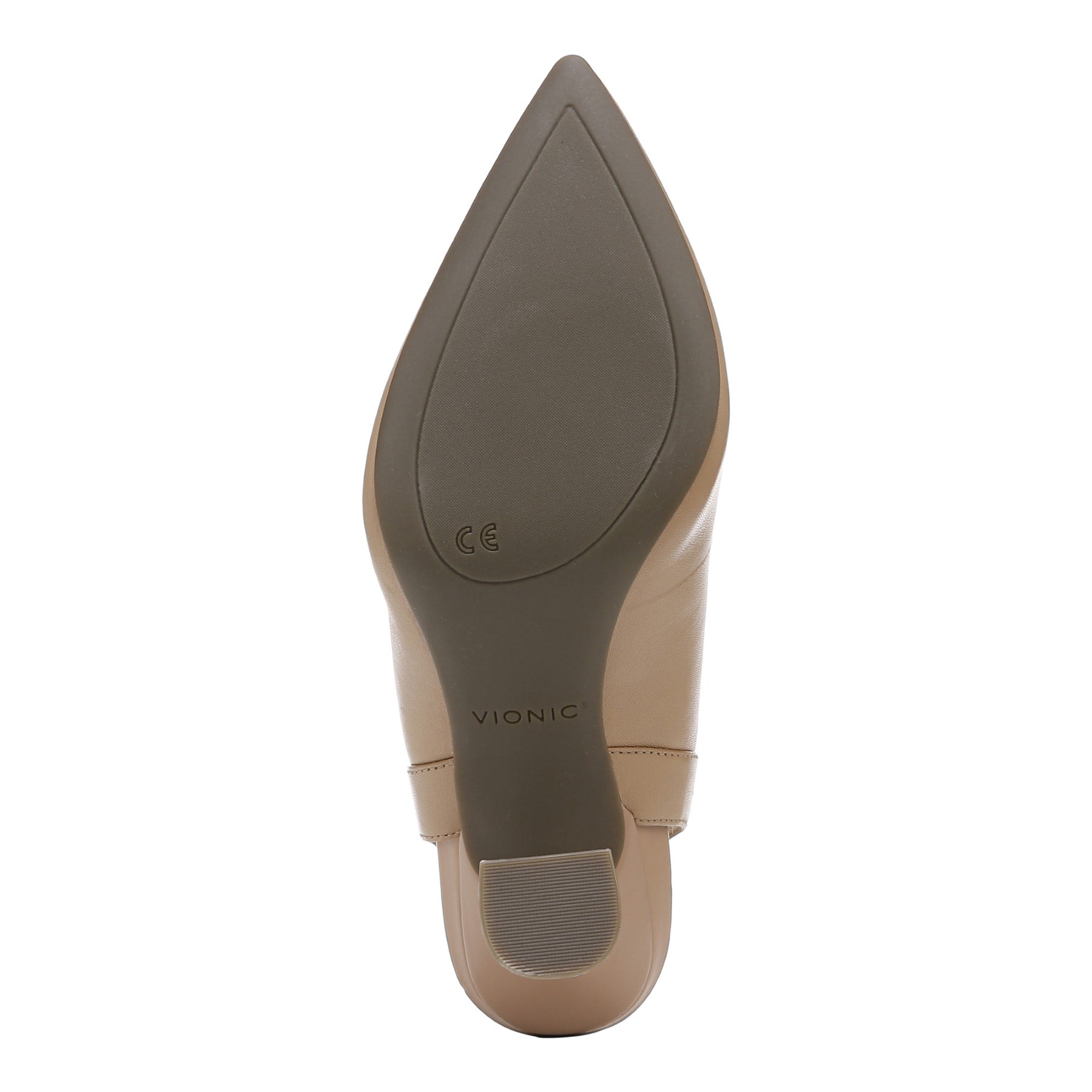 Vionic Adalena Womens Slingback Dress - Macaroon - Bottom
