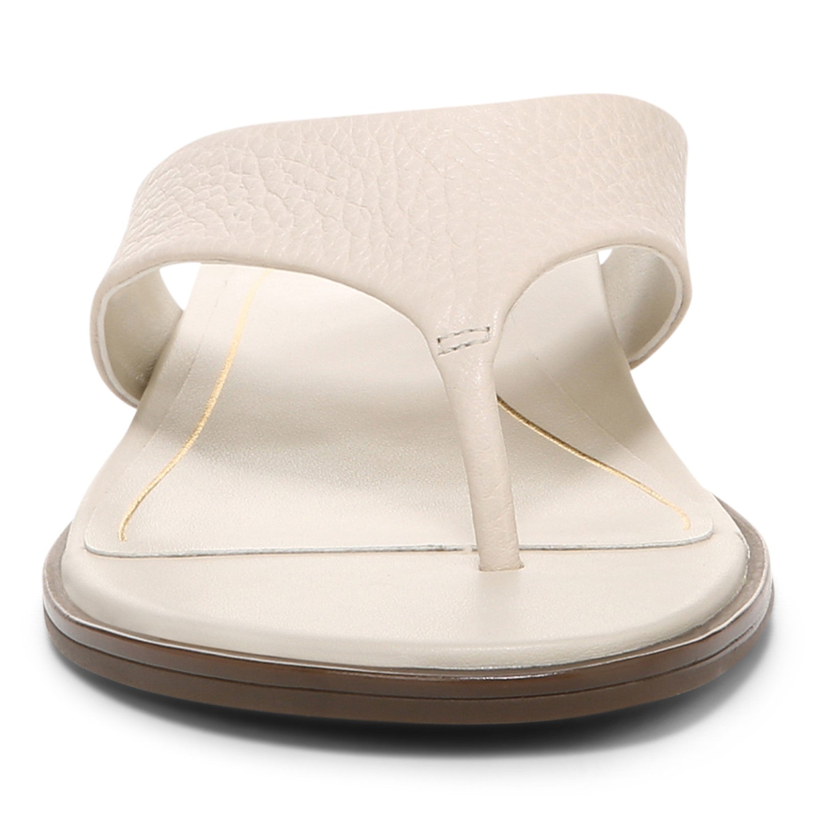 Vionic Agave Women's Comfort Toe Post Sandal - Cream - Front
