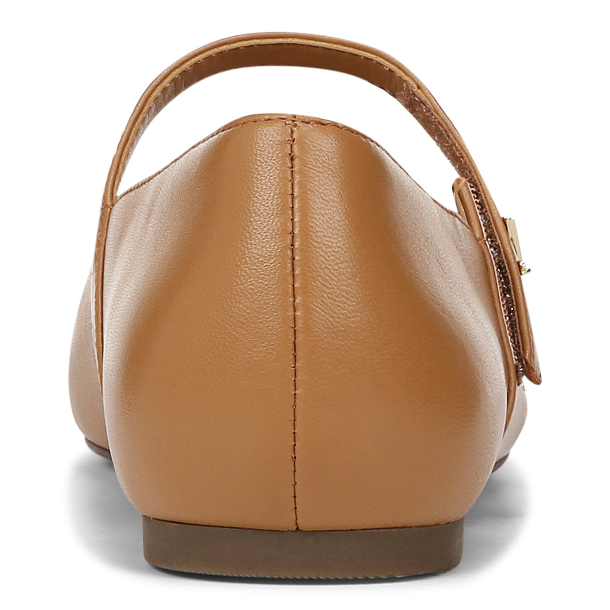 Vionic Alameda Women's Orthotic Supportive Mary Jane Flat - Camel - Back