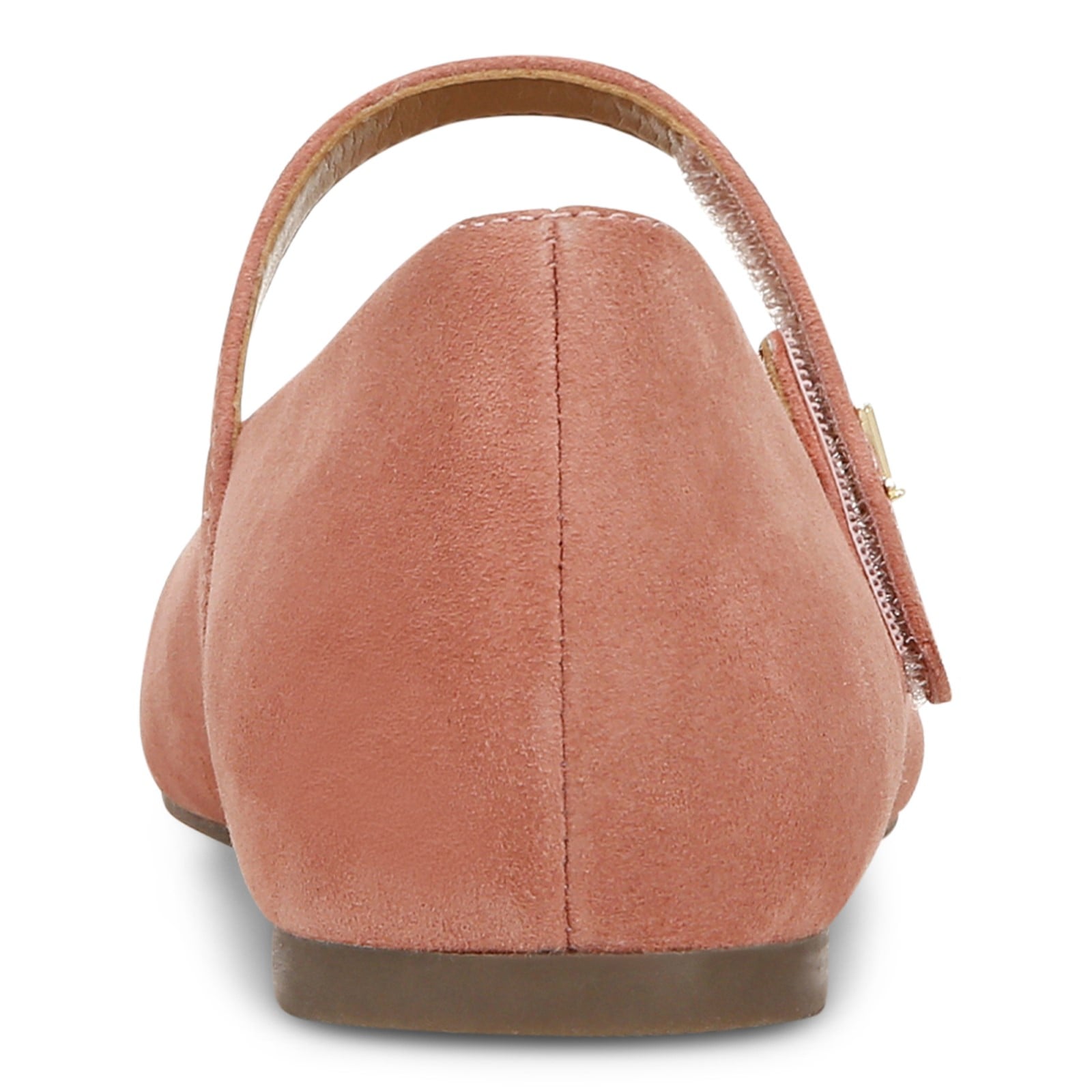 Vionic Alameda Women's Orthotic Supportive Mary Jane Flat - Cinder Rose - Back