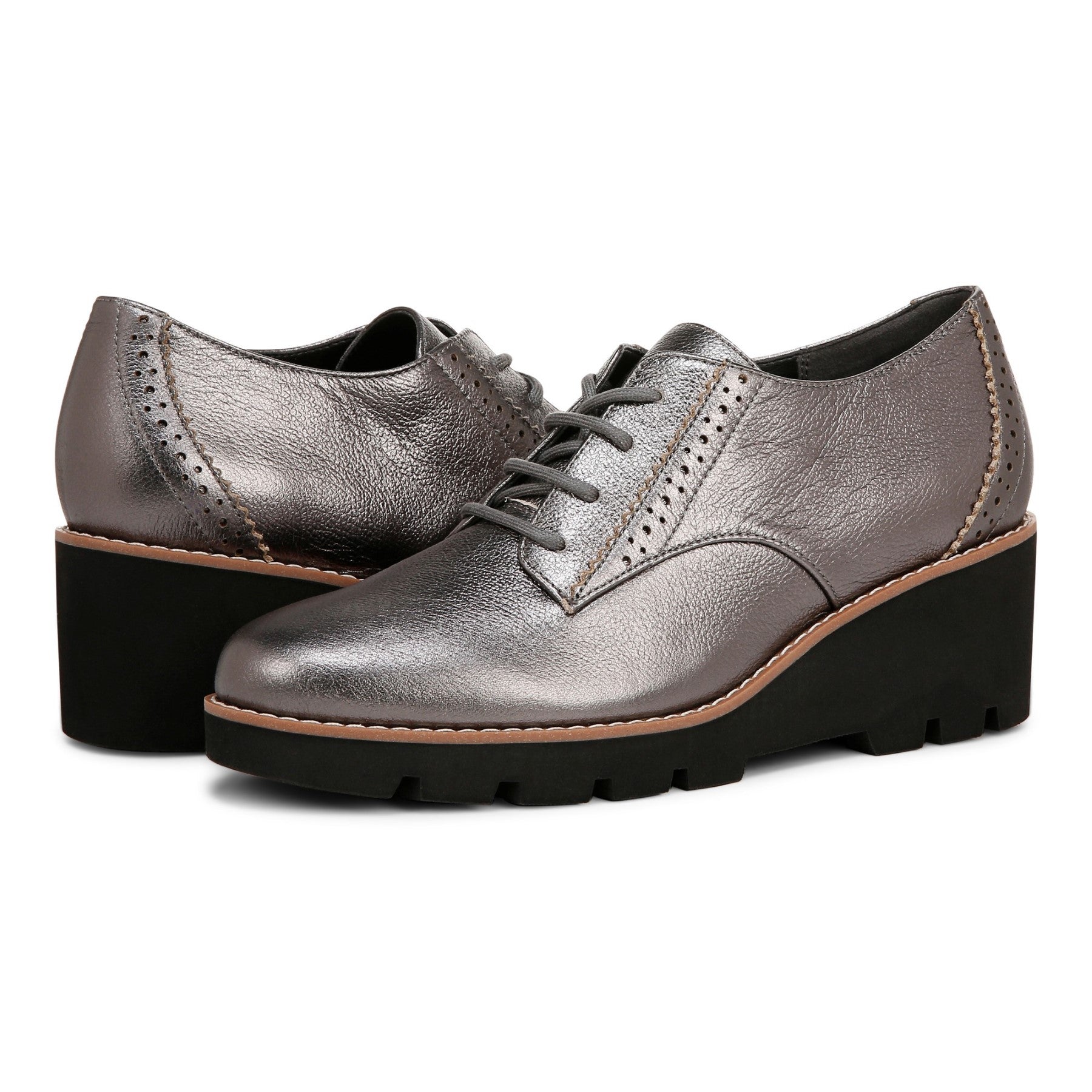 Vionic Anaheim Women's Comfort Wedge Oxford Derby Shoe – Orthotic Shop