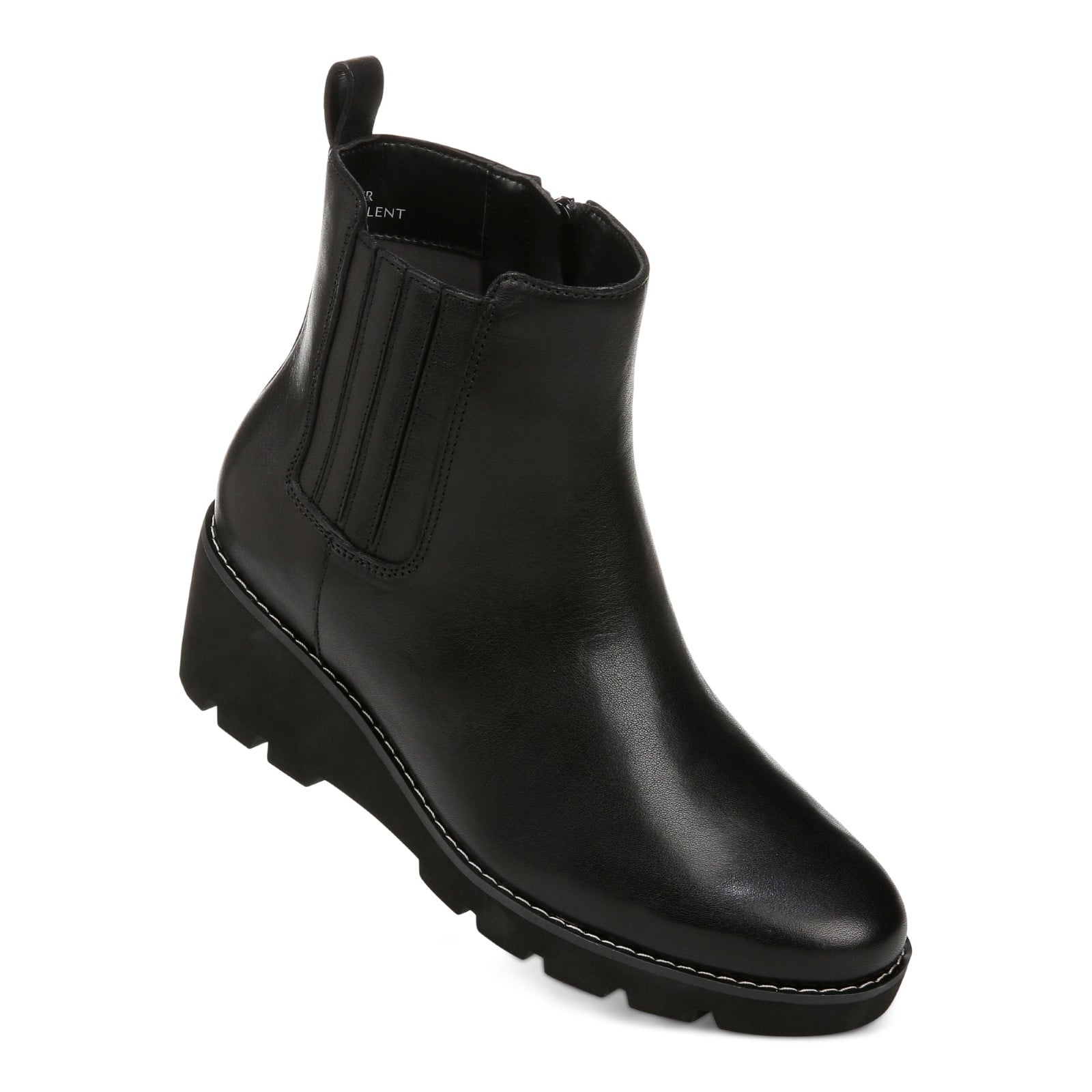 Vionic Aria womens Ankle/Bootie Short Boot - Black - ARIA-J0734L1001-BLACK-13fl-med