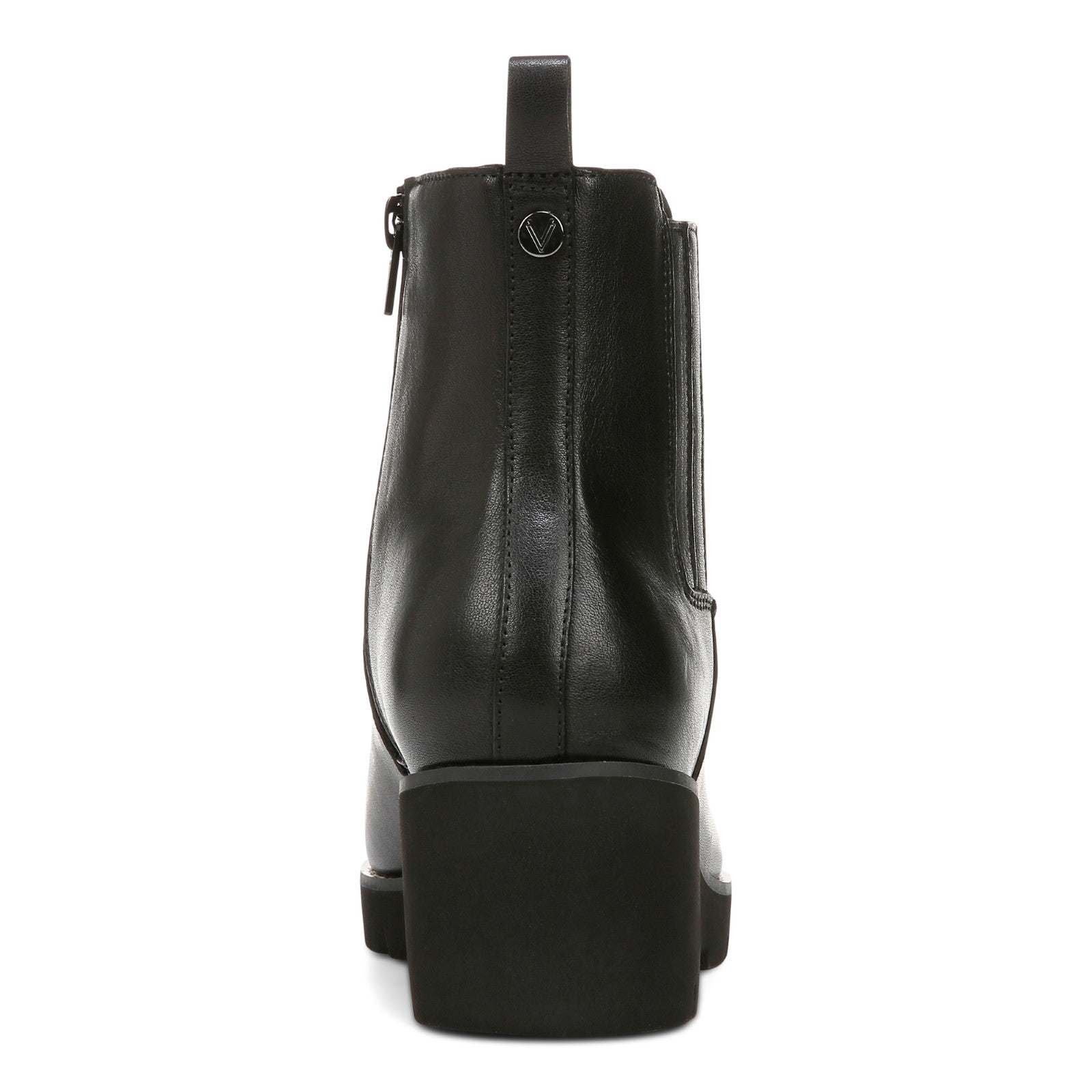 Vionic Aria womens Ankle/Bootie Short Boot - Black - Back