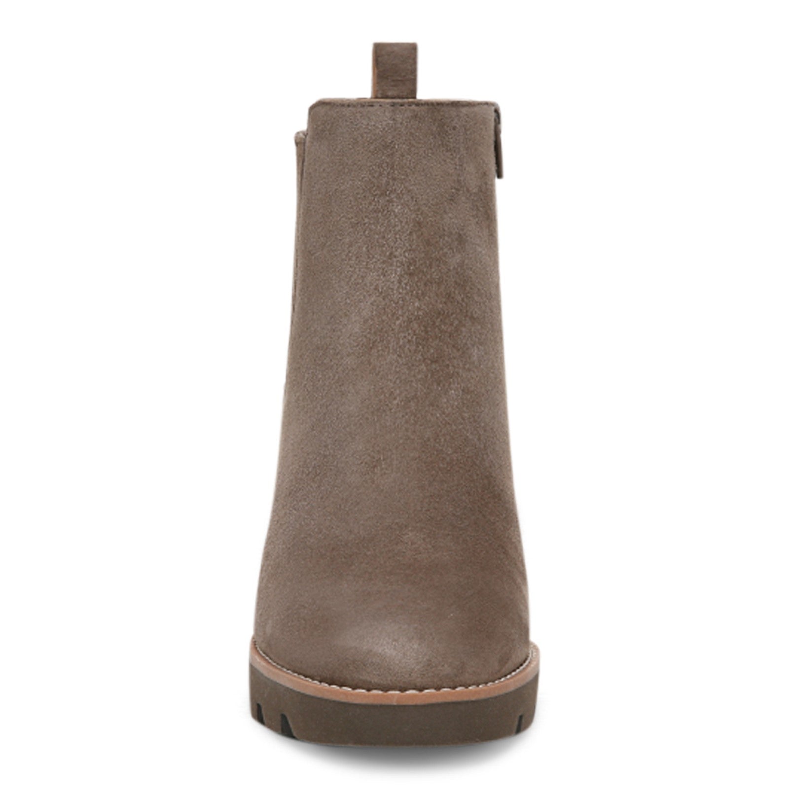 Vionic Aria Women's Comfortable Supportive Ankle Boot - Stone - Front