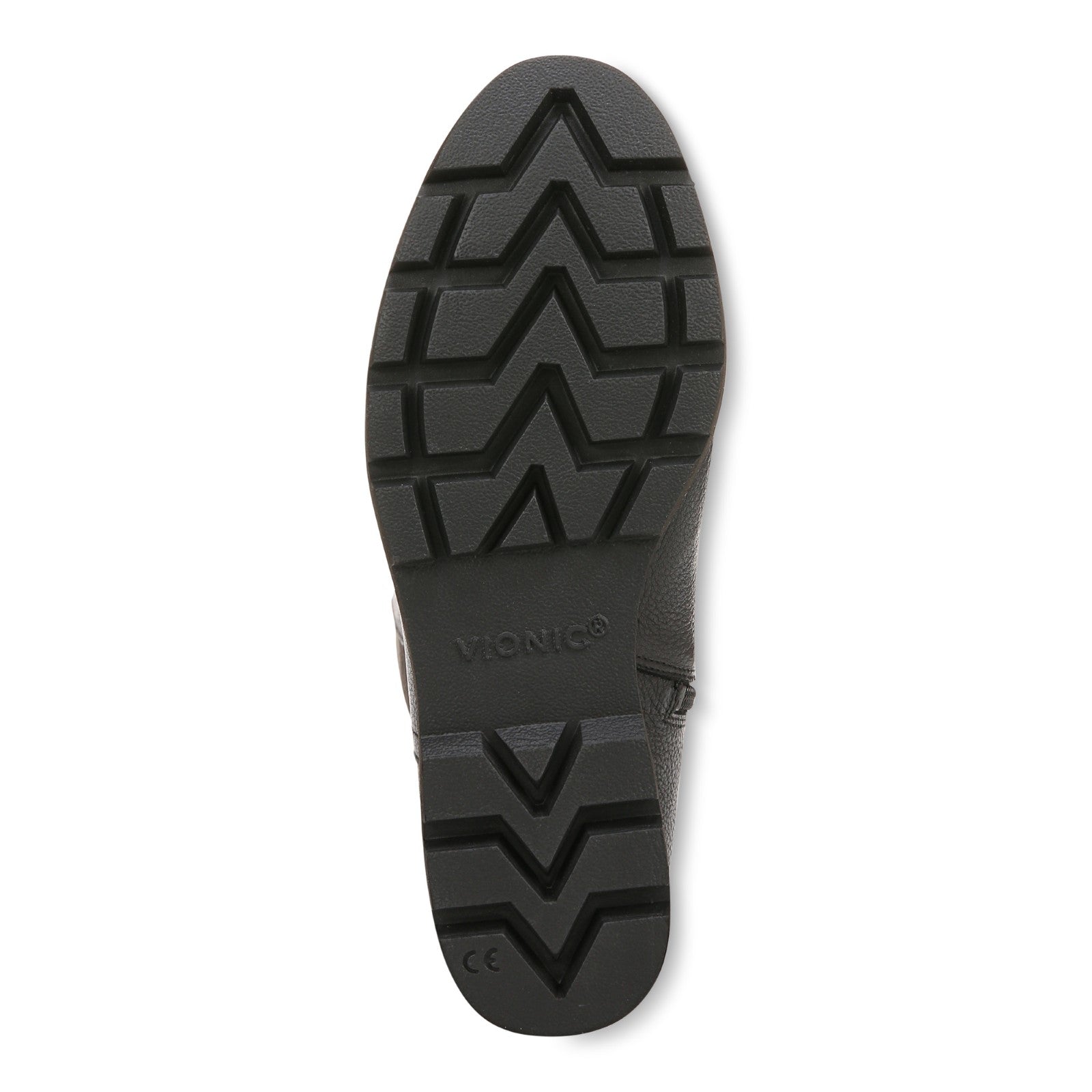 Vionic Ashland Women's High Shaft Boot - Black - Bottom
