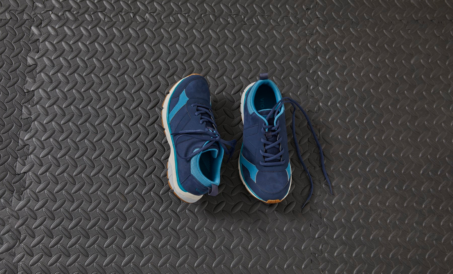 Vionic Zanny Womens Oxford/Lace Up Walking - Navy - 00003-med