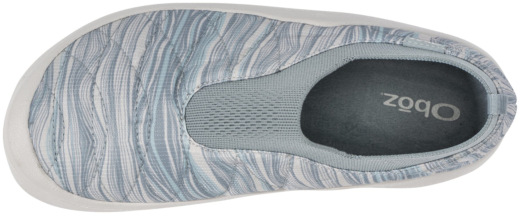 Oboz Whakata Puffy Low Print Sneakers (All Gender) - Strata Slate Top