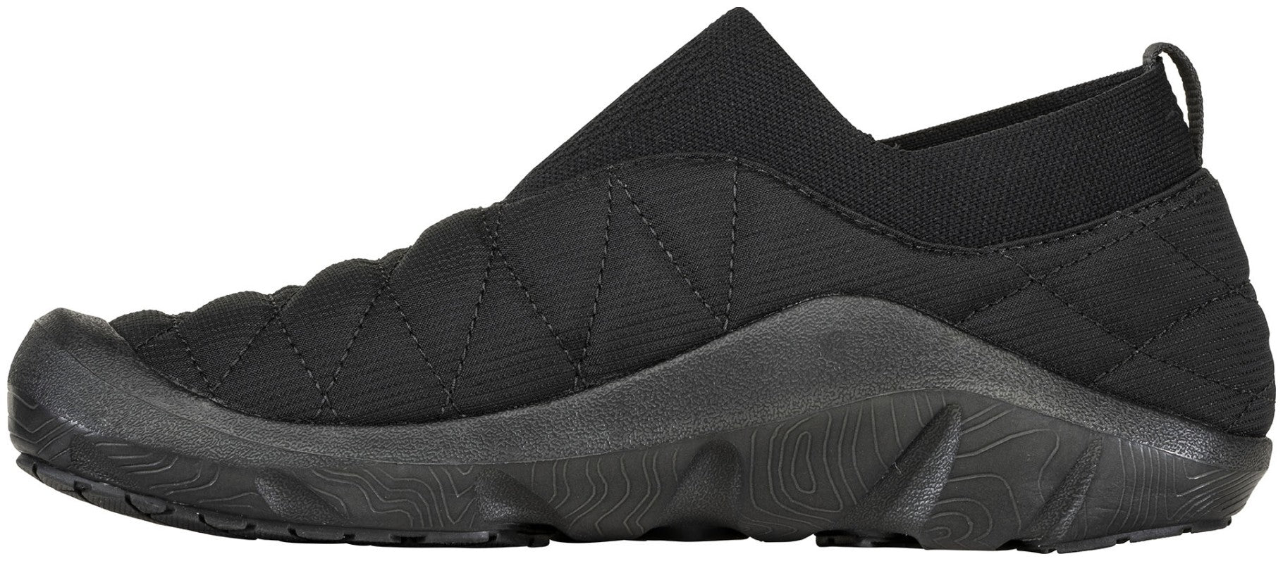 Oboz Whakata Puffy Low Knit Shoes - All Gender - Black Sea Inside