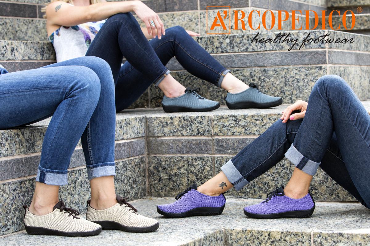 Arcopedico LS - Black - Olive - Navy - Red - Marron - Fuchsia - Gunmetal