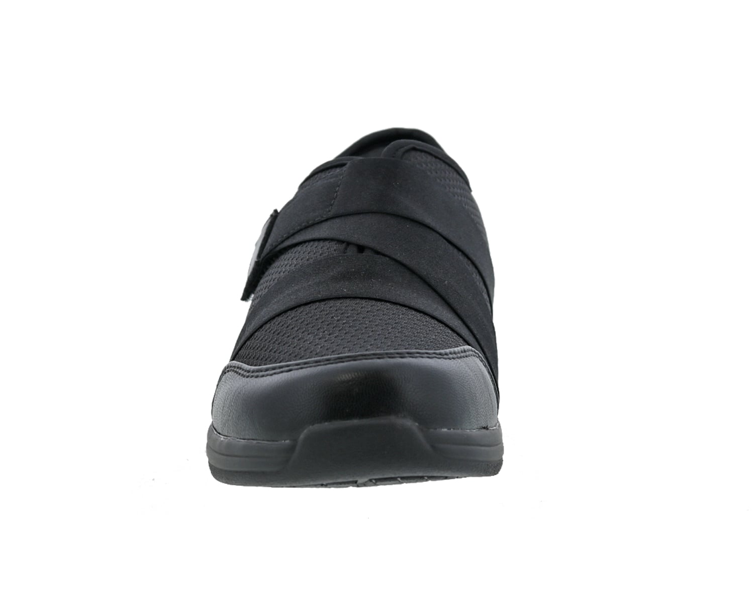 Drew Aster Women's Slip-on Cross Strap Comfort Shoe -  Black Combo