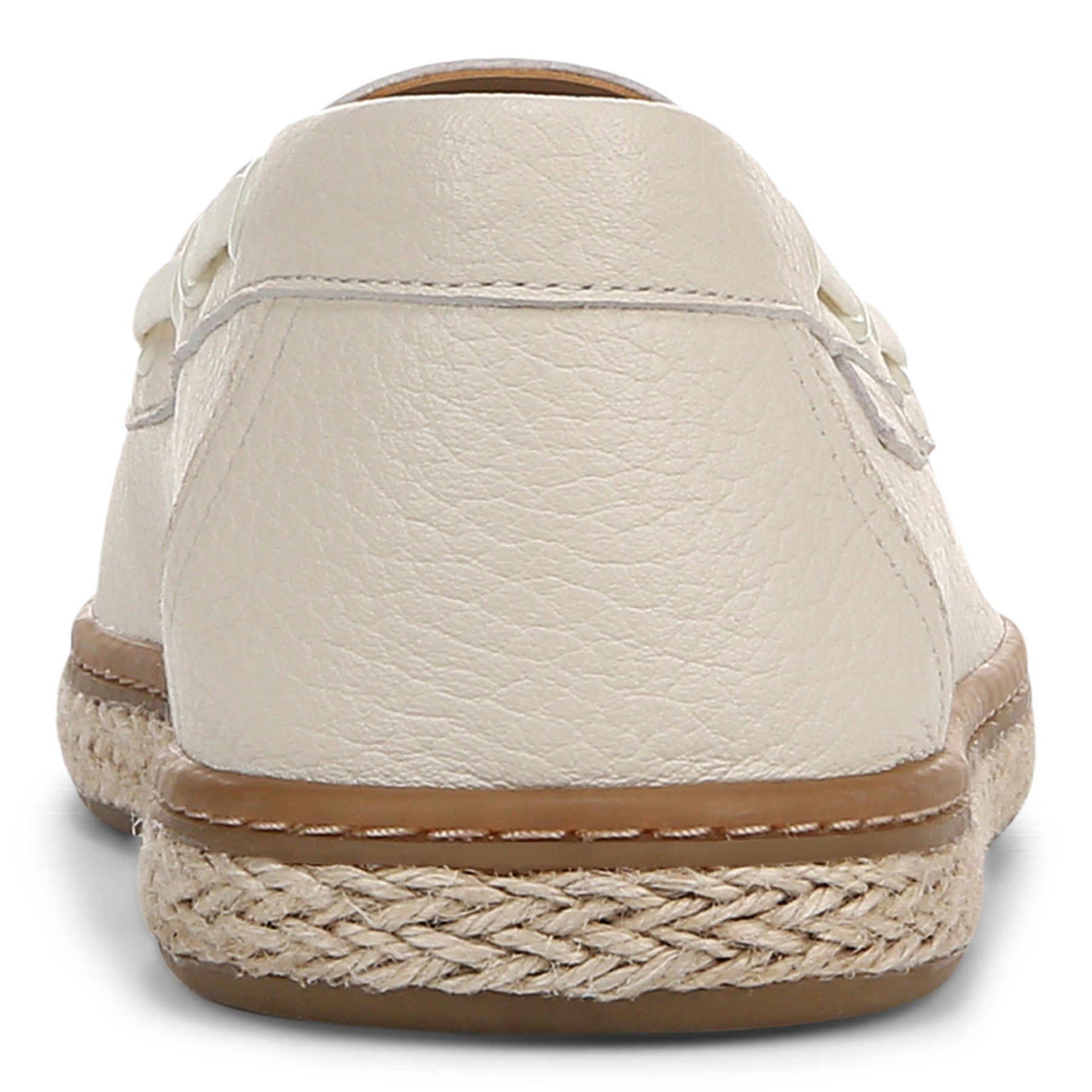 Vionic Bay womens Espadrilles Shoe - Cream - Back