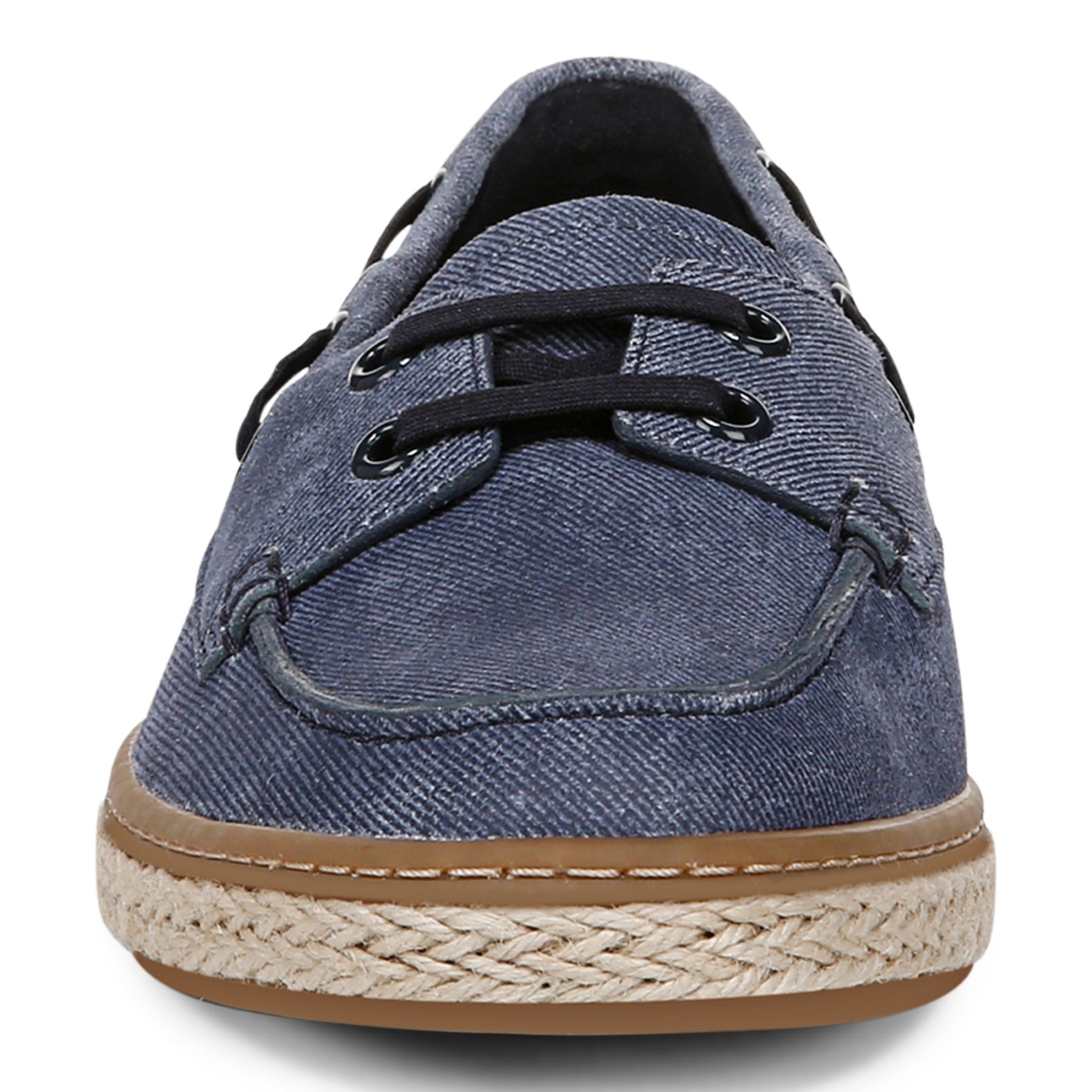 Vionic Bay womens Espadrilles Shoe - Dark Denim - Front