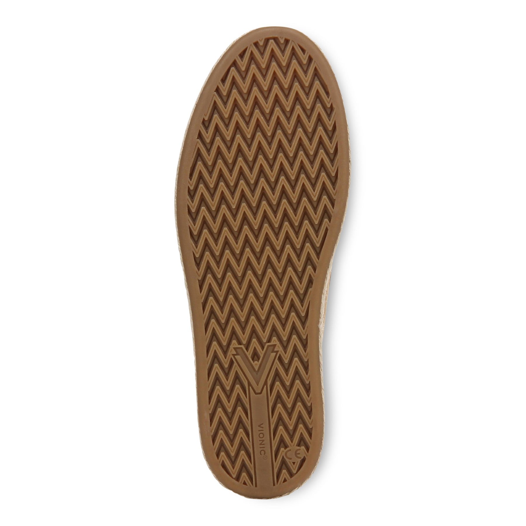 Vionic Bay womens Espadrilles Shoe - Sand - Bottom