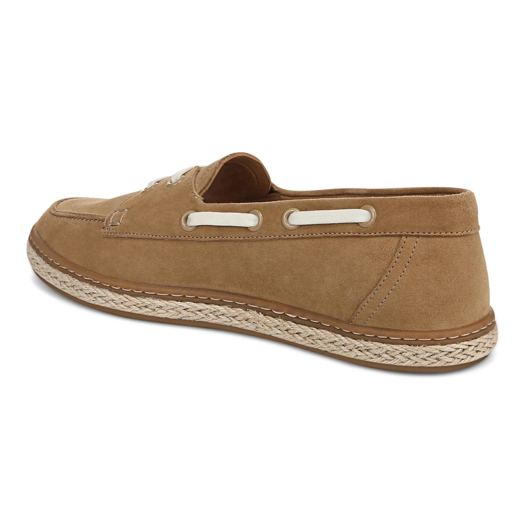 Vionic Bay womens Espadrilles Shoe - Sand - Back angle