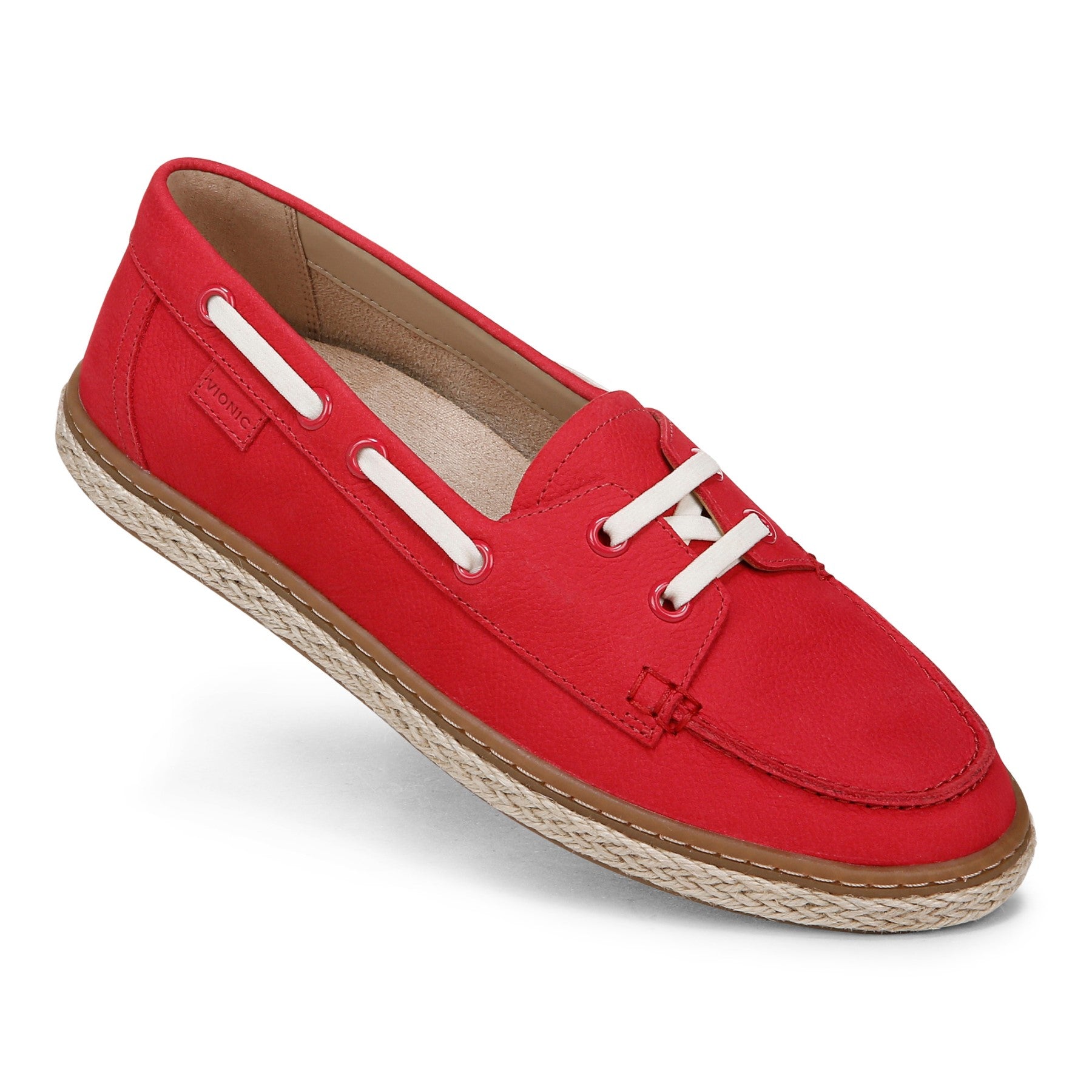 Vionic Bay womens Espadrilles Shoe - Fruit Punch - BAY-J3156L5601-FRUIT PUNCH-13fl-med