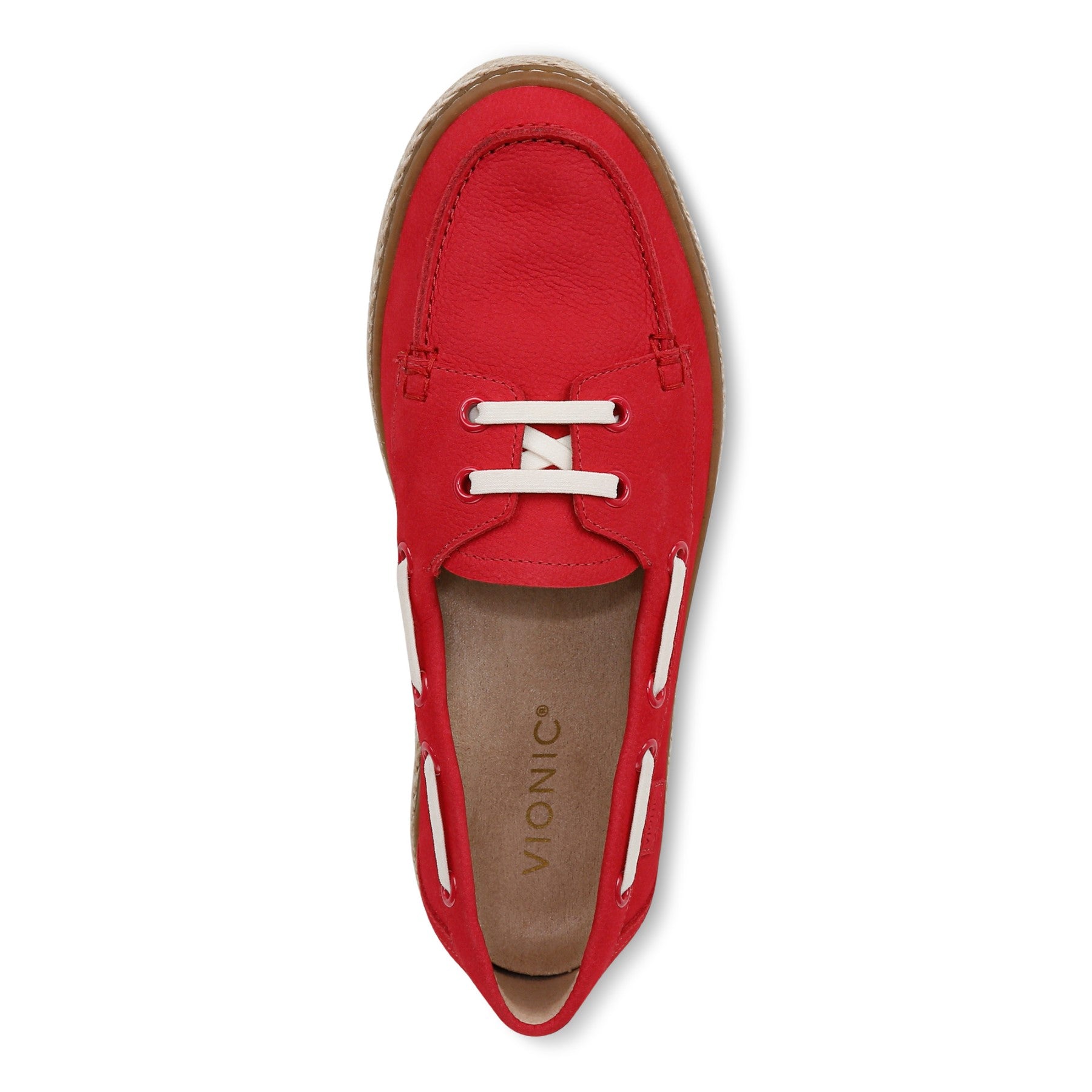 Vionic Bay womens Espadrilles Shoe - Fruit Punch - Top