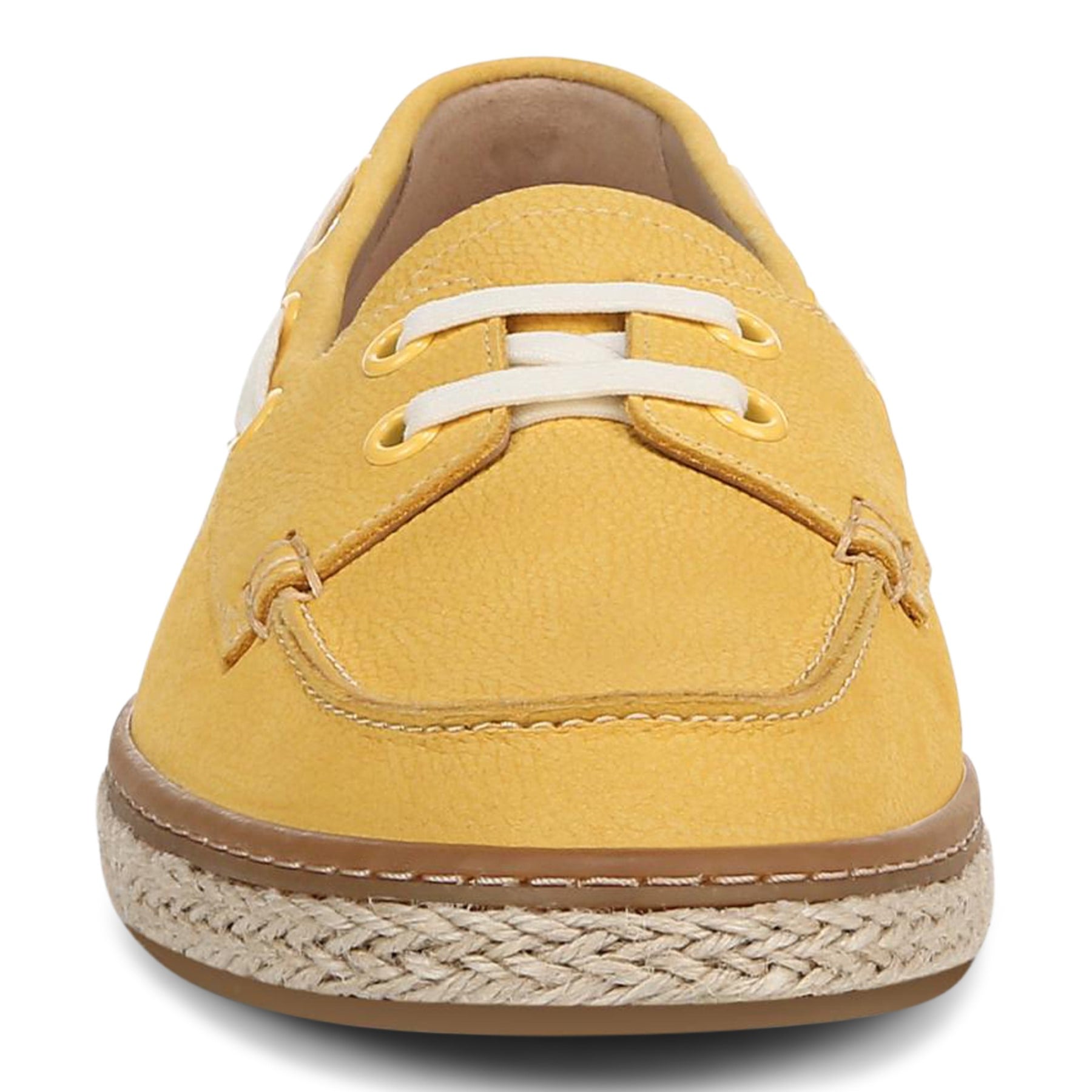 Vionic Bay womens Espadrilles Shoe - Butter Yellow - Front
