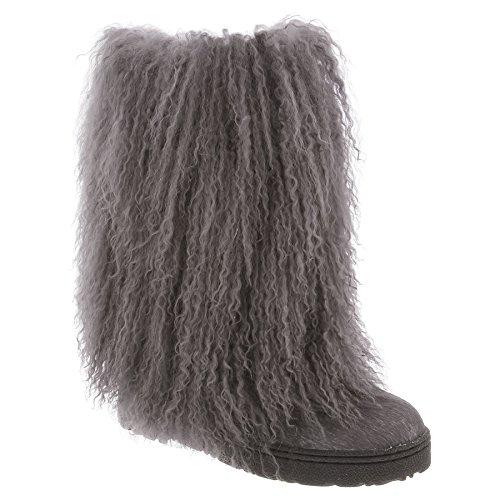 Bearpaw Boetis Ii Women's Fur Boots in Charcoal