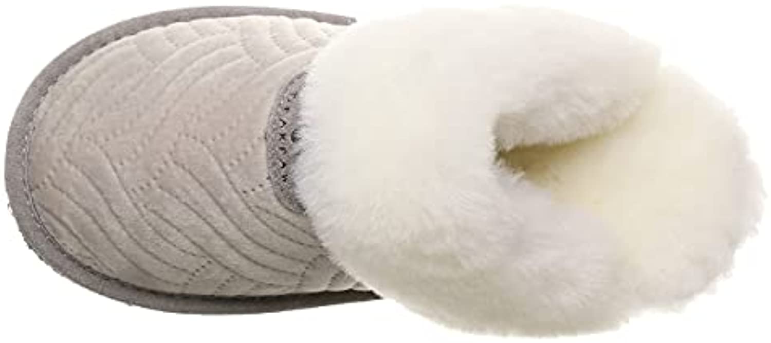 Bearpaw Effie - Women's Sheepskin Slipper - 1674W - Light Gray