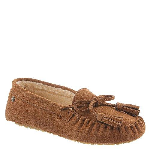 Bearpaw Rosalina - Women's Suede Slipper - 2007W - Hickory