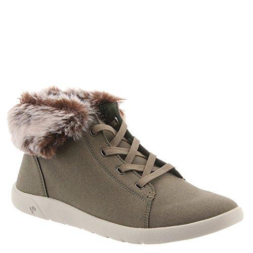 Bearpaw Frankie - Women's Casual Suede Bootie - 2038W in Olive