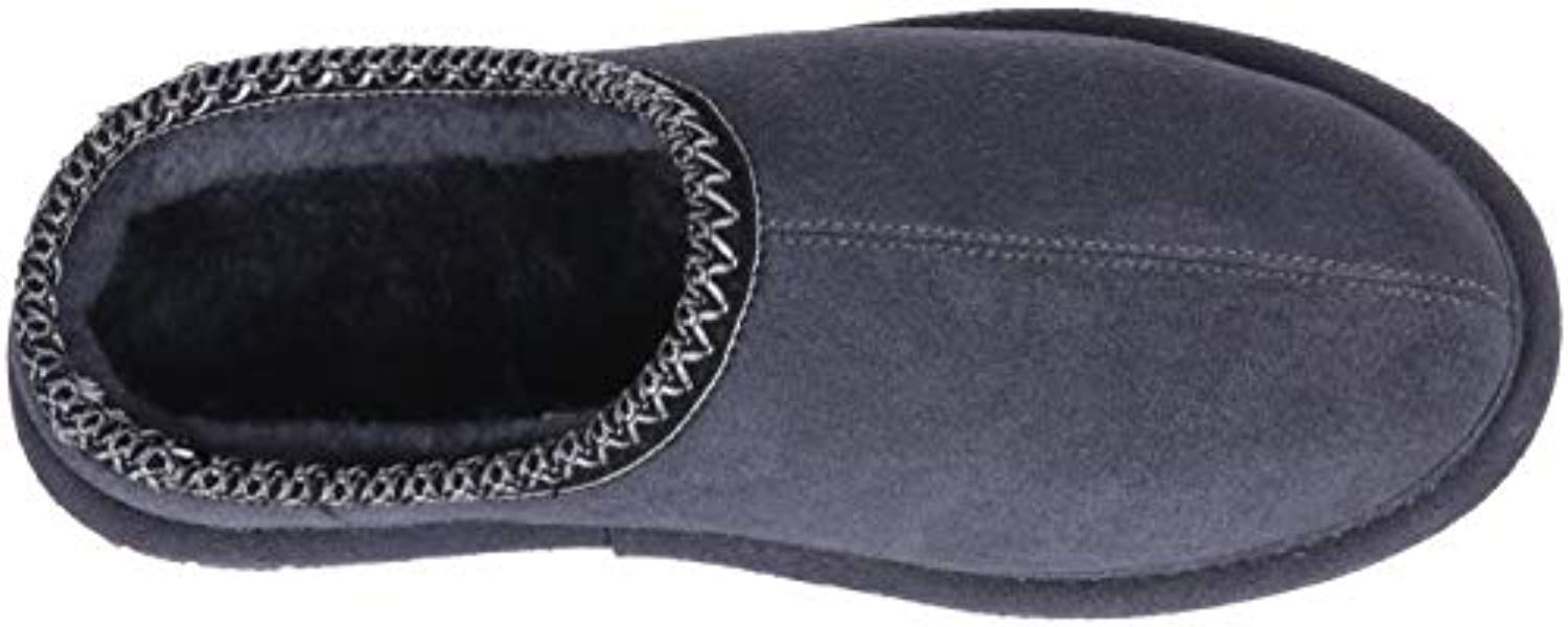 Bearpaw Joshua - Men's Suede Step-in Slipper 2061M - Charcoal
