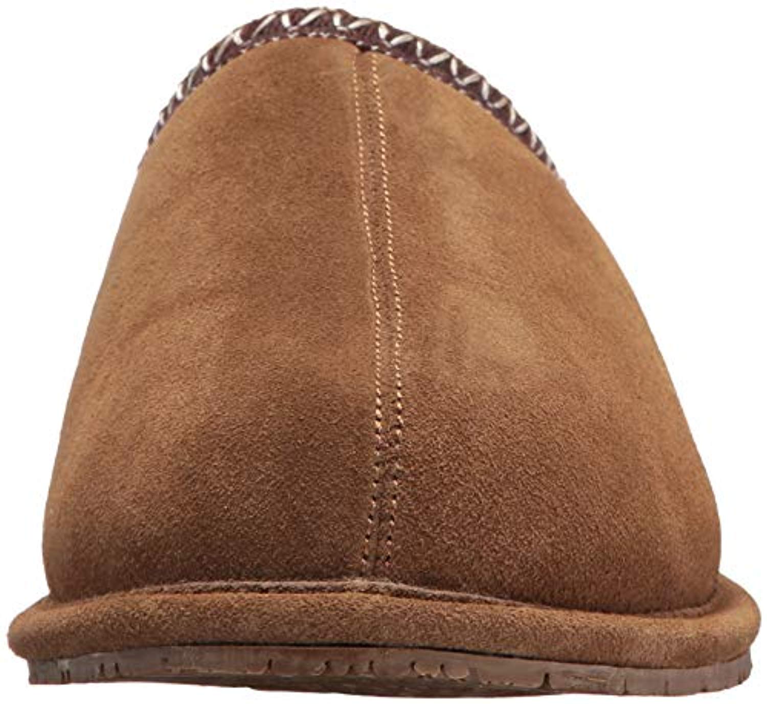 Bearpaw Joshua - Men's Suede Step-in Slipper 2061M - Hickory