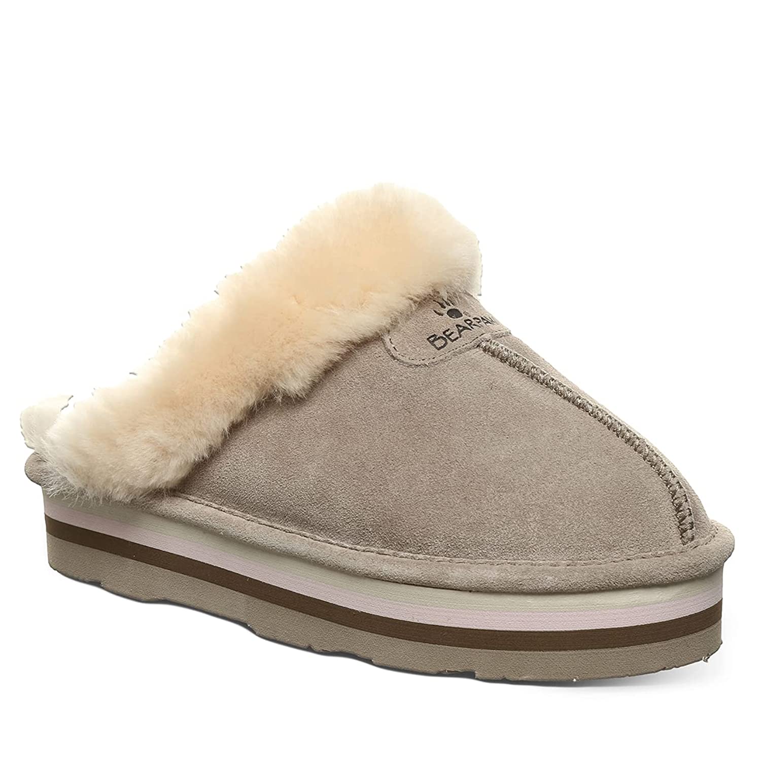 Bearpaw Retro Loki Women's Platform Slipper - Tan Leopard