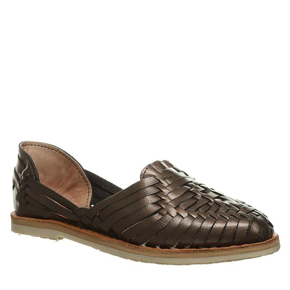 Bearpaw Silvia Women's Leather Sandals in Gunmetal