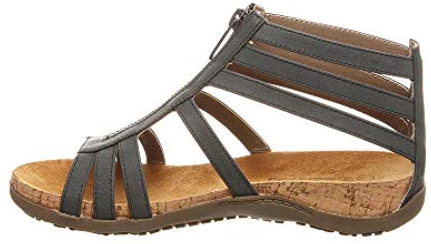 Bearpaw Layla II Women's Knitted Textile Sandals - 2669W - Black