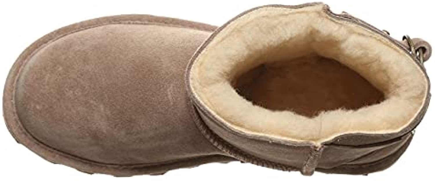 Bearpaw Betty Women's Leather Boots - 2713W - Taupe Caviar