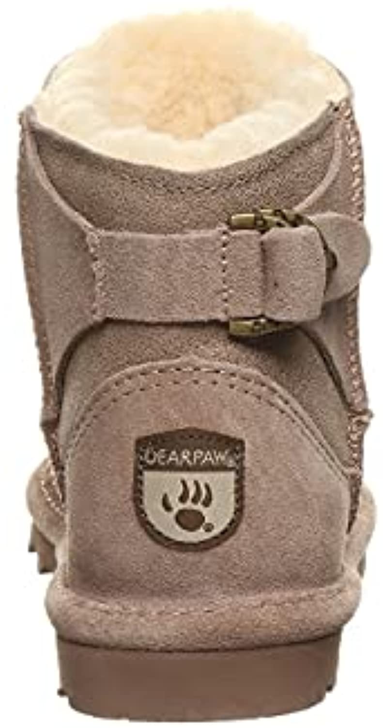 Bearpaw Betty Kid's / Youth Leather Boots - 2713Y - Taupe Caviar